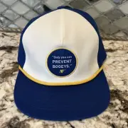 Puma Golf Hat Cap White "Only You Can Prevent Bogeys" NEW