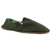 Zasel Mens Cotton Canvas Shoes - Army Green