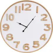 LVD Middleton Hanging Wall Clock Analogue 60cm Round Home/Office Room Decor