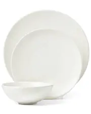 Oneida Roseto 12-Piece Dinnerware Set, White