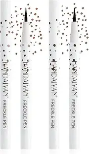 YBUETE Freckle Pen Makeup for Face, Professional Lifelike Face Natural Embellishment Freck Beauty, Waterproof Daily Sunkissed Makeup, Long-Lasting Quick Dry Faux Freckle Pen for Women