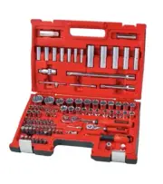 NEW Sidchrome 98 Piece 1/4” And 1/2” Drive Metric Socket Set