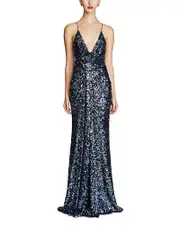 Halston Manon Sequin Gown