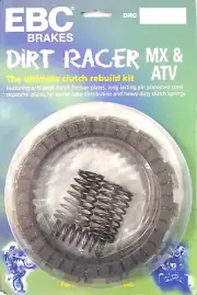 DRC Complete Clutch Kit - Cork CK Plates, Steels, & Springs EBC DRC252