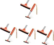 Baluue 4pcs Car Windshield Squeegee Side Mirror Cleaner Adjustable Length Metal Car Window