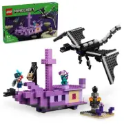 LEGO Minecraft The Ender Dragon and End Ship Toy Set 21264