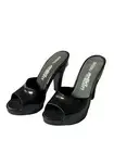Melissa Jeremy Scott Inflatable Mule Black 8 US 39 EUR 6.5 UK RARE