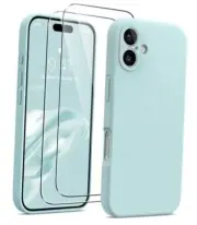 Magnetic for iPhone 16 Plus Case, [Compatible with for 16 Plus Mint Green