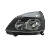 Headlight Renault Clio Mk2 2001-2005 Black Surround Headlamp Passenger Side Left