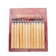 3Set 12Pcs Hand Wood Carving Chisels Steel Seal Stone Lettering Set Tools Engraving Pen