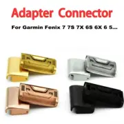Quick-Fit Metal Watch Band Adapter for Garmin Fenix 6X 6 6S 5X Buckle Connector