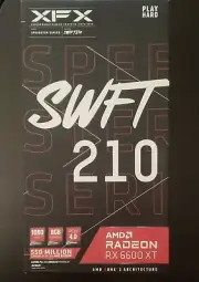 XFX Speedster SWFT 210 AMD Radeon RX 6600 XT GDDR6 8GB Graphics Card