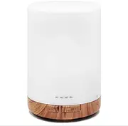 Essential Oil Diffuser, 300ML Premium 5-in-1 Ultrasonic Aromatherapy Diffusers, Scent Humidifier Aroma Diffuser Vaporizer Auto-Off Timer, for Room Office Home (Wood Color)