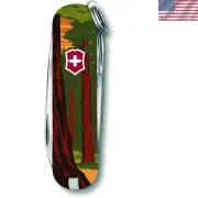 Swiss Made Classic SD Pocket Knife - 7 Essential Tools for Everyday Adventures