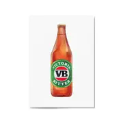 Victoria Bitter Longneck Painting Wall Art