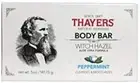 THAYERS Body Bar Witch Hazel and Aloe Vera, Peppermint - 5 oz
