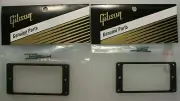 GIBSON Les Paul Pickup Rings Set Black Humbucker M-69 Guitar SG Flat Explorer