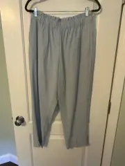 Ann Taylor Factory High Waisted Pull On Pant Black Size Light Blue