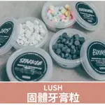 現貨🔸好惠月曜買🌳日本 LUSH 牙膏粒 固體牙膏 果香 DIRTY 木炭 閃光 薄荷 不含氟