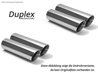 Racing System VW Golf 7 1.4 TSI 2.0 Tdi Incl. GTD IN R Optics Per 2x90mm (for: Volkswagen)