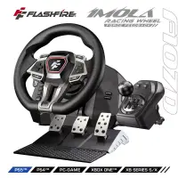 在飛比找博客來優惠-Flashfire Imola PS5莫拉車神力回饋方向盤 