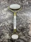 Glow Addict White Jade Stone Facial Roller Reduces Puffiness