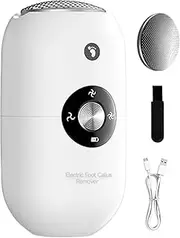 Callus Remover,Foot Callus Remover Tool - Professional Scraper Electric Rechargeable Grinder Scrubber Dry Dead Skin Pedicure Tool for Home Travel