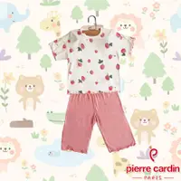 在飛比找PChome24h購物優惠-Pierre Cardin皮爾卡登 女兒童可愛草莓短袖兩件式