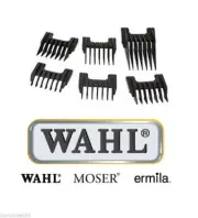Wahl 6pc SLIDE ON GUIDE 5 in 1 Clipper Blade COMB SET for Figura,Arco,BRAVURA