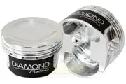 Diamond Pistons for Ford Falcon XR6 Barra 4.0 Turbo Piston Kit 3.642" -15.0cc dome