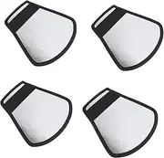 OSALADI Photography Flash Diffuser Kit 4 Pcs Camera Light Reflector Softbox Easy to Install Professional Look