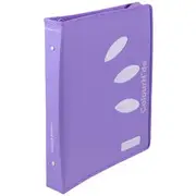ColourHide A4 Zip Binder 2-D Ring 25mm Lavender