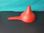 Tupperware Large Funnel Fill Oil Bottles Shakers Make Rice Mold Red New Funnel