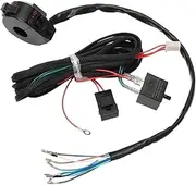 Motorcycle Indicators Turning For K&awasaki 22mm 7/8" 12V Universal Motorcycle Indicator Wiring Harness Swtich Indicators Turn Signal Light(Wire Harness)
