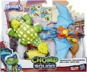 NEW Playskool Chomp Squad Construction Crew: Pterodactyl & Ankylosaurus NEWINBOX