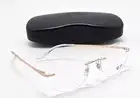Ray-Ban RX6505I 3094 Rimless Rose Gold Frames Reading Glasses/Progressive Lenses