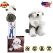 Interactive Sheepdog Plush Hand Puppet - Perfect for Storytelling & Theater