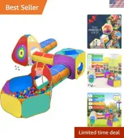 Gift for Toddler Boys & Girls, Ball Pit, Play Tent and Tunnels for Kids, Best...