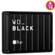 WD 威騰 Black 黑標 P10 4TB 4T Game Drive 2.5吋 電競行動硬碟 (WDBA3A0040BBK-WESN)