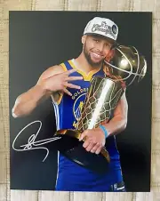 Steph Curry Hand Signed 8 X 10 Photo With COA