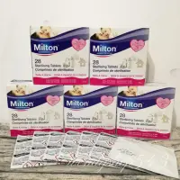 在飛比找蝦皮購物優惠-全新現貨 英國米爾頓消毒錠 Milton 大錠 迷你錠 效期