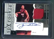 2003 UD SPX Dwayne Wade RC Jersey AUTO 598/750 HEAT