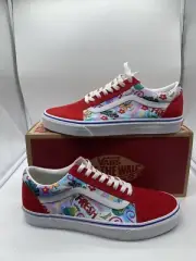 Vans Womens UA Shoes Size 10 Red Old Skool Sneakers