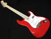 SCHECTER OL-ST-DH DRD M Stratocaster Type Large Head Dakota Red with Gig Bag