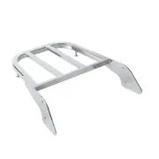 Rear Luggage Rack Chrome Rear Curved Fits For Honda VLX 600 1998-2007