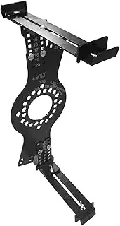 Zieichy Wheel Fitment Tool,14"-22" 4 Lug Wheel Fitment Simulator Tire/Rim Fit Size Measuring Mockup Tool，Wheel Offset Measuring Tool