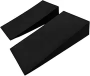 Generic Yoga EVA Foam Wedge Squat Wedge Back Support Lightweight High Density Slant Board Calf Stretcher for Foot Stretching Workout