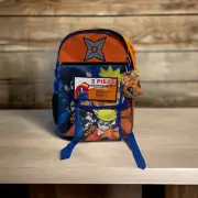 Naruto 5-Piece 16" Kids School Backpack Set with Lunch Box, Orange