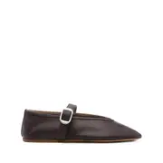 [Le Monde Beryl] Le Monde Beryl Stella Buckle-fastening Ballet Flats 36 IT RED