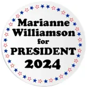 Marianne Williamson for President 2024 - Circle Sticker Decal 3 Inch
